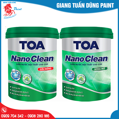 Sơn lót chống kiềm nội thất cao cấp TOA NanoClean Primer